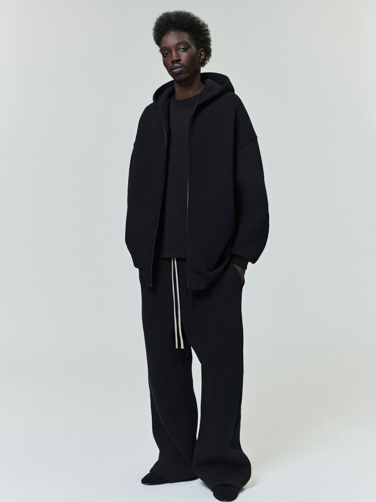 Athletics Zip Up Essentials Hoodie