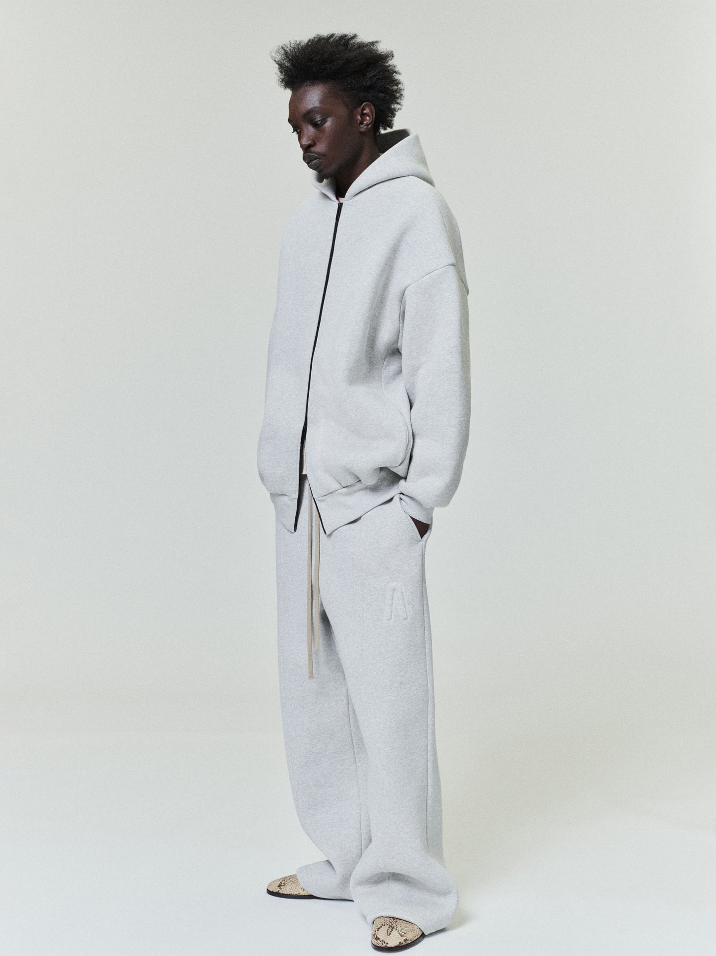 Athletics Zip Up Essentials Hoodie