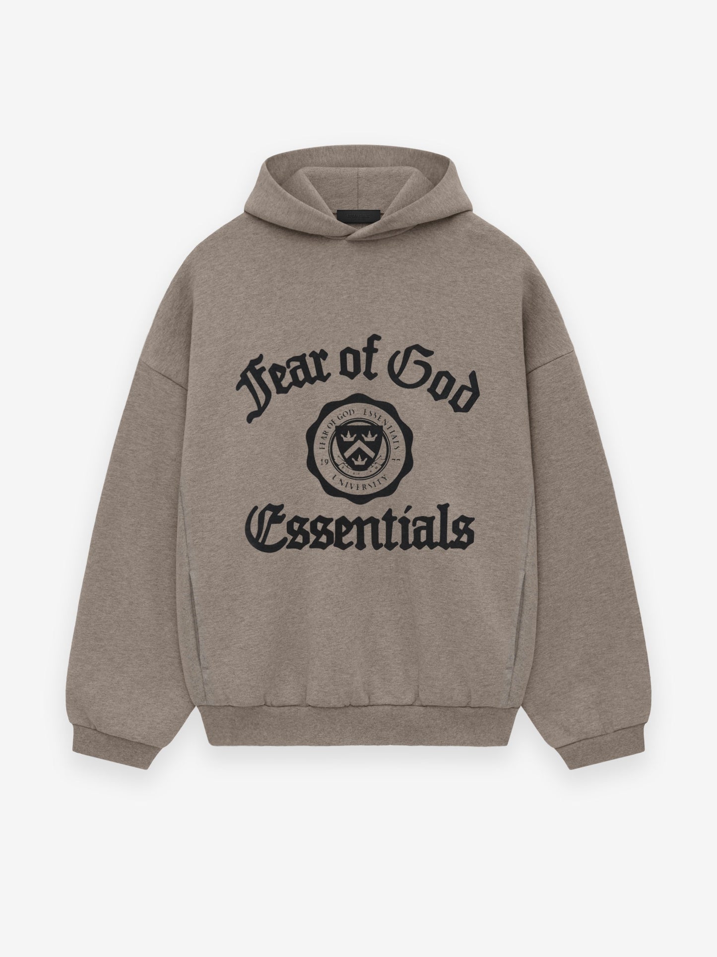 Heavy Fleece Vintage Shrunken Essentials Hoodie