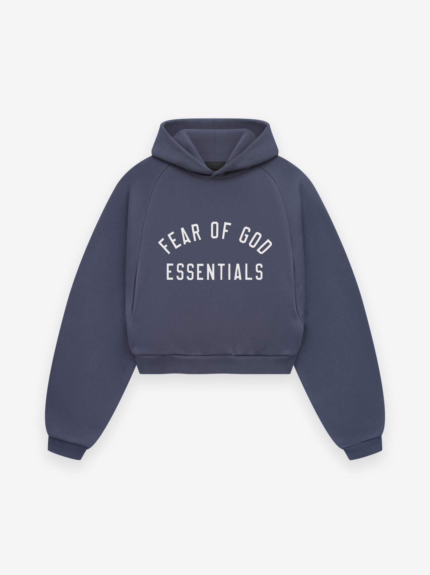 Women's Fleece Cropped Essentials Hoodie
