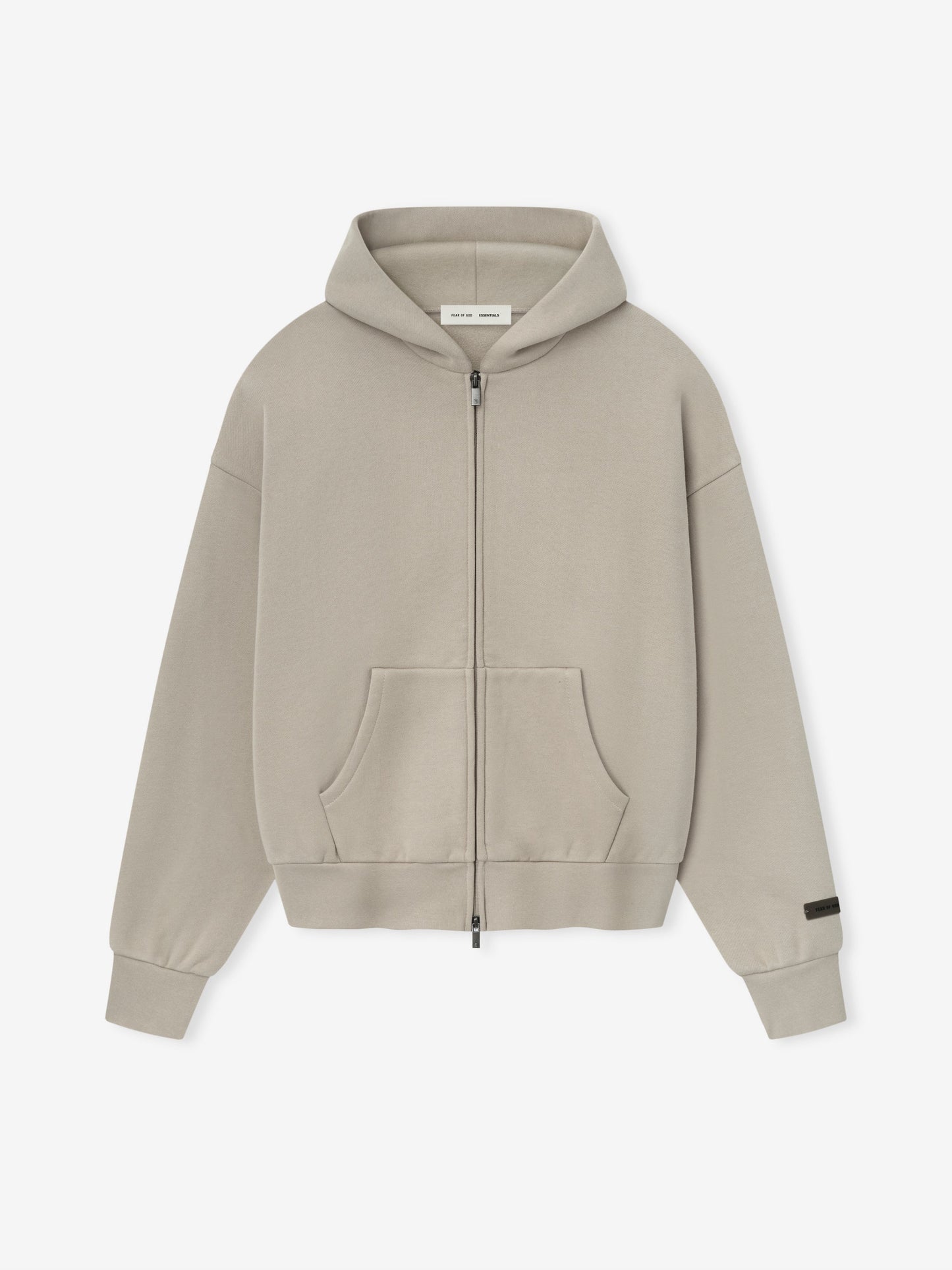 Classic Fleece Zip-Up Essentials Hoodie