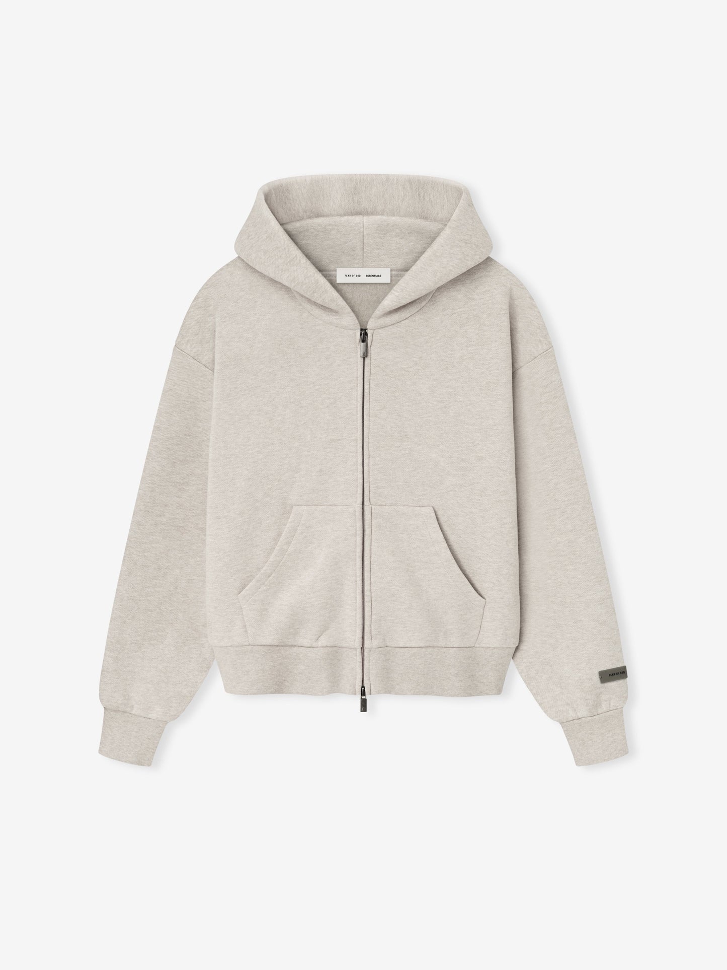 Womens Classic Fleece Zip-Up Essentials Hoodie