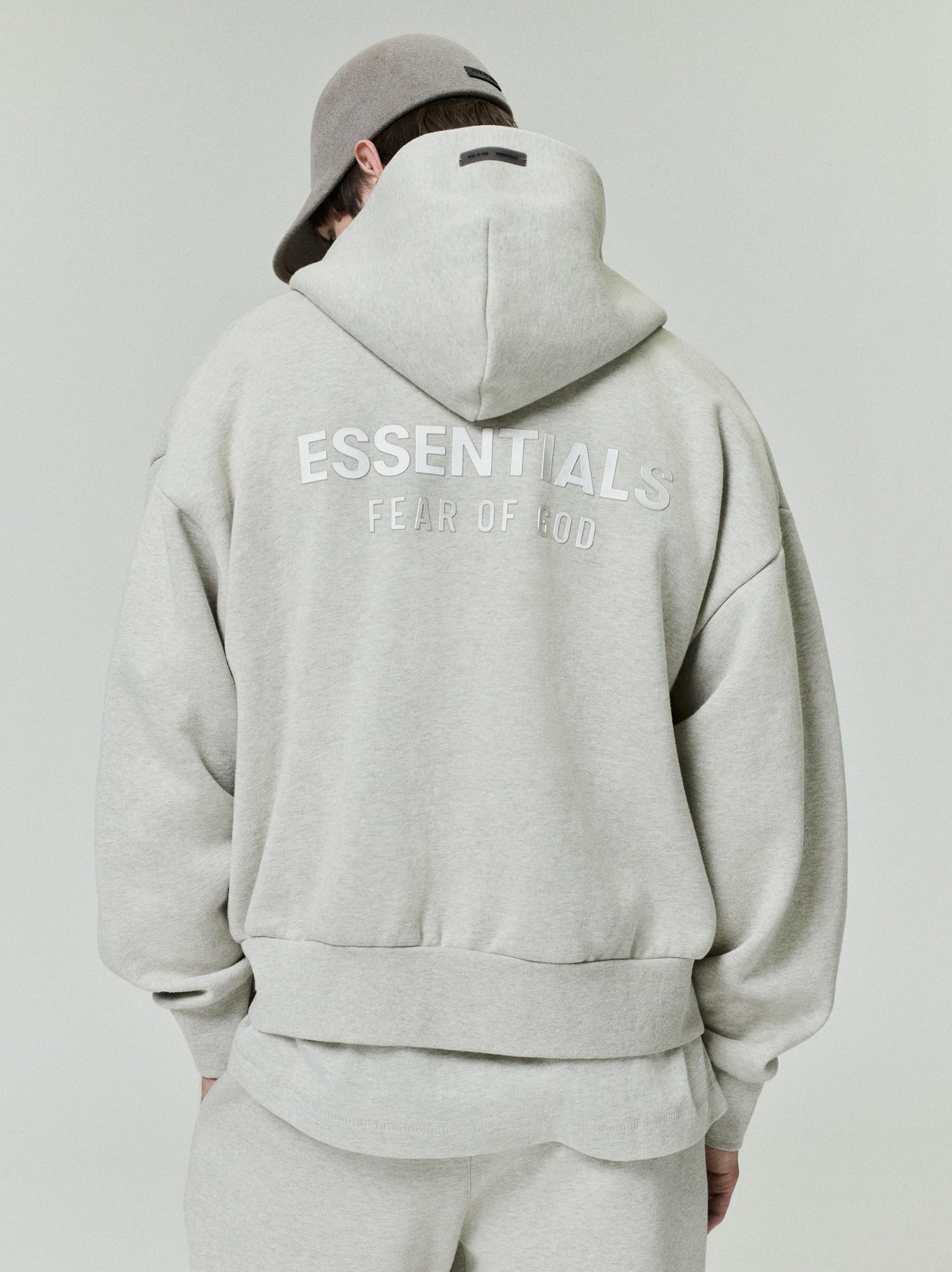 Classic Fleece Zip-Up Essentials Hoodie