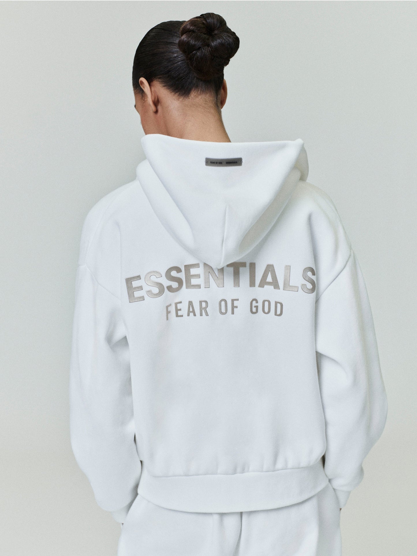 Womens Classic Fleece Zip-Up Essentials Hoodie