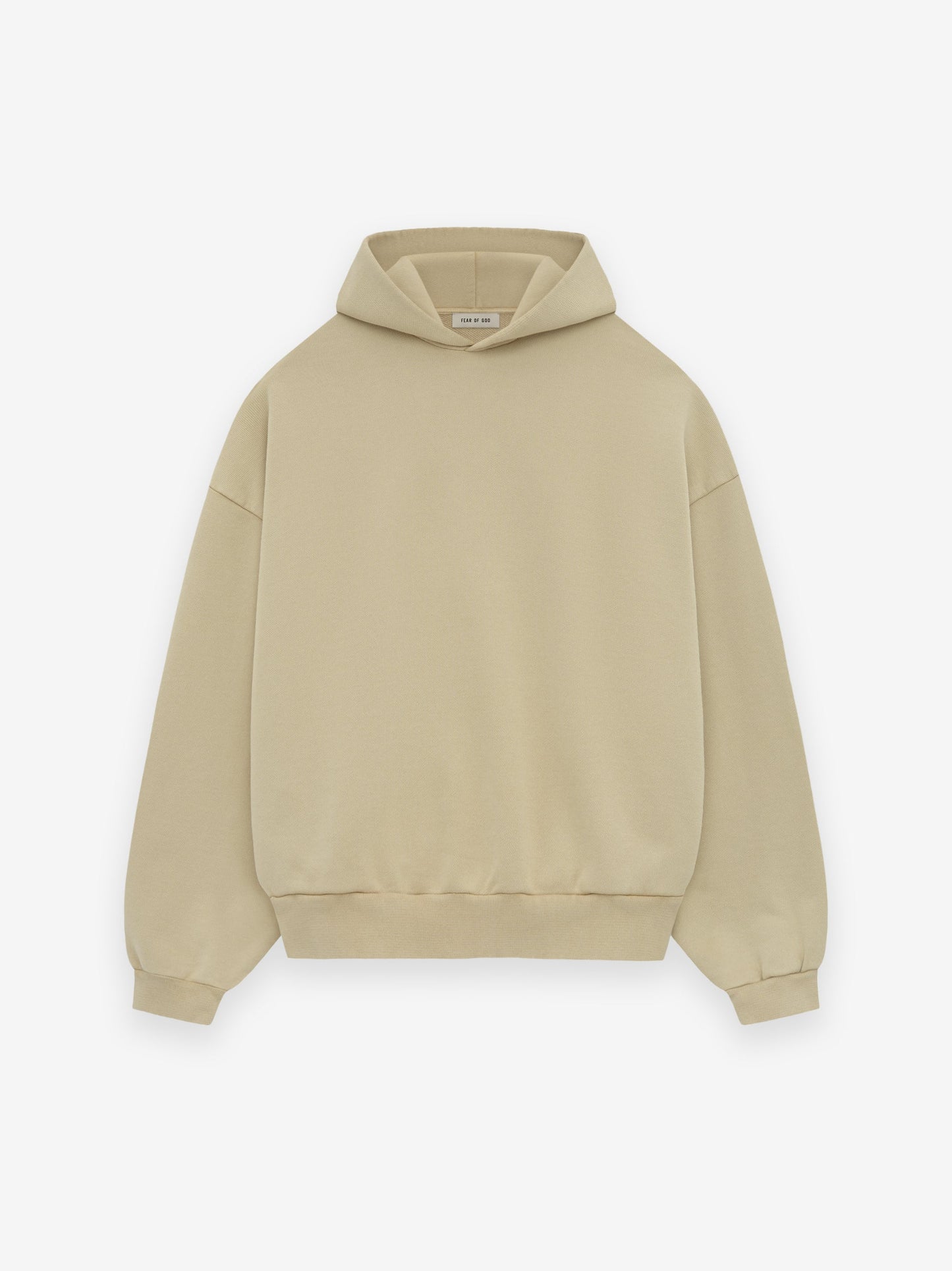 French Terry Overlapped Hoodie