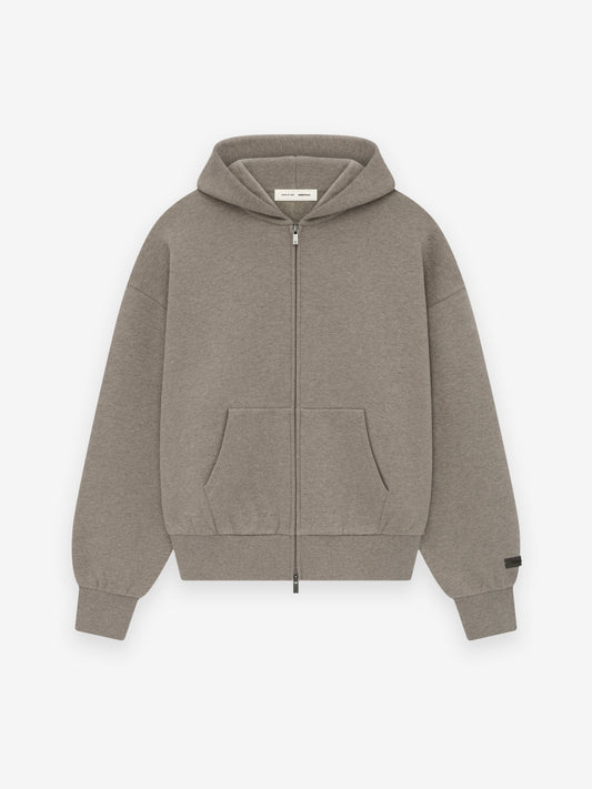 Classic Full Zip-Up Essentials Hoodie