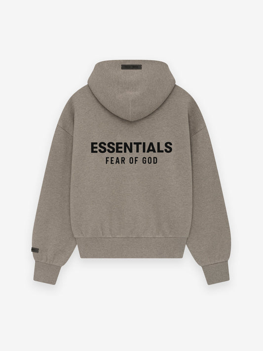 Classic Full Zip-Up Essentials Hoodie