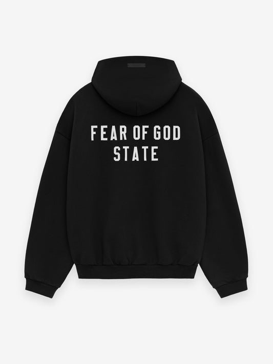Heavy Fleece Fullzip Essentials Hoodie