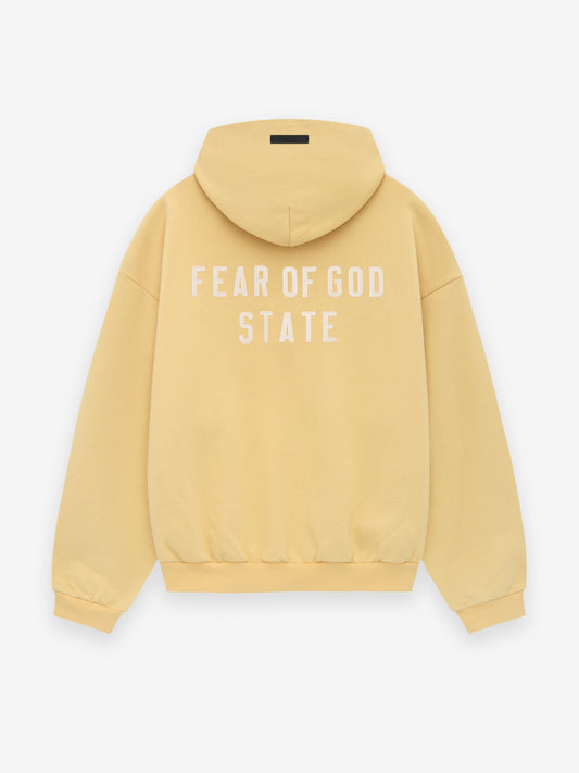 Heavy Fleece Fullzip Essentials Hoodie