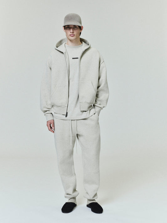 Classic Fleece Zip-Up Essentials Hoodie