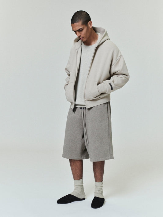 Classic Fleece Zip-Up Essentials Hoodie