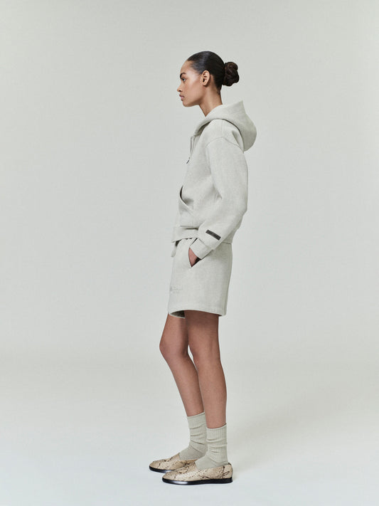 Womens Classic Fleece Zip-Up Essentials Hoodie