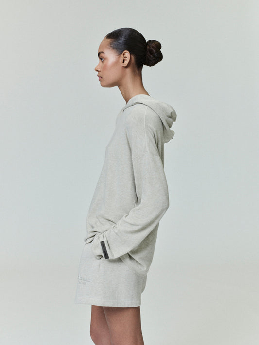 Womens Long Sleeve Jersey Essentials Hoodie
