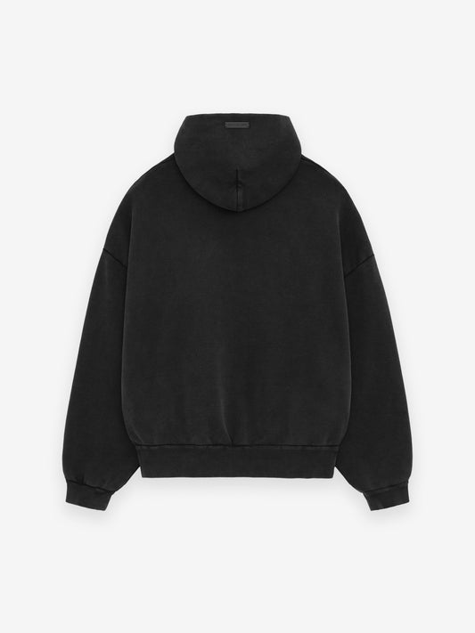 French Terry Overlapped Hoodie