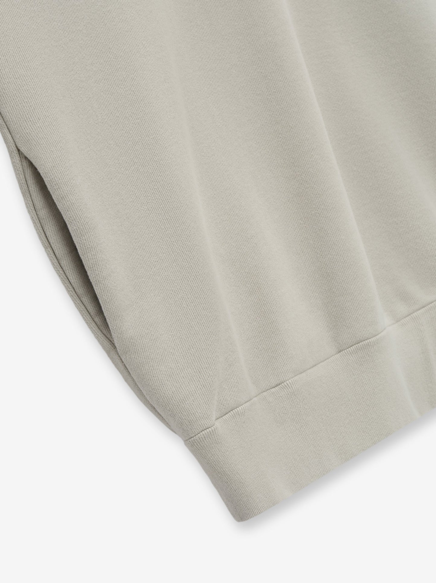 French Terry Overlapped Hoodie